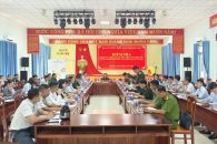 BAN TỔ CHỨC DIỄN TẬP TỈNH ĐẮK LẮK KIỂM TRA CÔNG TÁC CHUẨN BỊ DIỄN TẬP TÁC CHIẾN XÃ HÒA SƠN TRONG KHU VỰC PHÒNG THỦ NĂM 2026