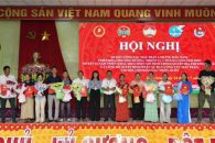 Uỷ ban MTTQVN xã Hòa Sơn tổ chức hội nghị sơ kết công tác mặt trận 6 tháng đầu năm, triển khai phương hướng, nhiệm vụ 6 tháng cuối năm 2026; sơ kết 01 năm triển khai, thực hiện mô hình chính quyền địa phương 2 cấp và công bố quyết định nhân sự ban công tác mặt trận, chi hội, chi đoàn các thôn, buôn.