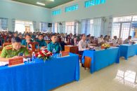 Hội nghị triển khai công tác tuyển chọn, gọi công dân nhập ngũ và thực hiện nghĩa vụ tham gia công an quân nhân dân năm 2026 tại xã Hòa Sơn.