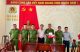 Chủ tịch UBND xã Hòa Sơn thăm, động viên lực lượng Công an xã nhân kỷ niệm 80 năm Ngày truyền thống Công an nhân dân Việt Nam