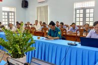 Uỷ ban nhân dân xã Hoà Sơn tổ chức Hội nghị giao ban với các thôn, buôn tháng 9/2025